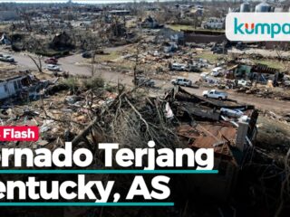 Sebanyak 70 Orang Di Kentucky, As Tewas Usai Diterjang Tornado Dahsyat